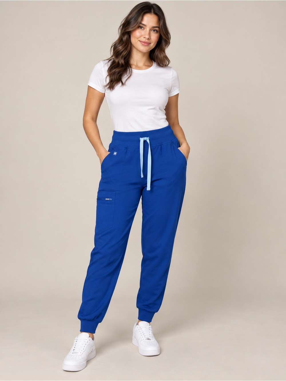 FIGS Blue Slim Jogger Scrub Pants Tall Women’s XL
